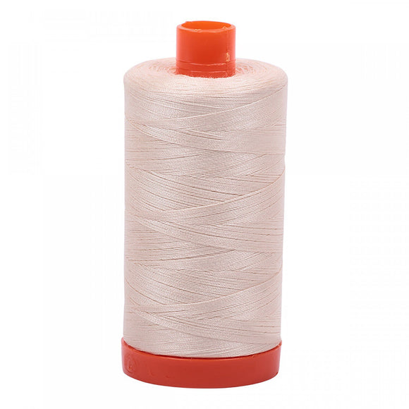 Aurifil Threads, Beige Spools - 50wt - 1,422yd