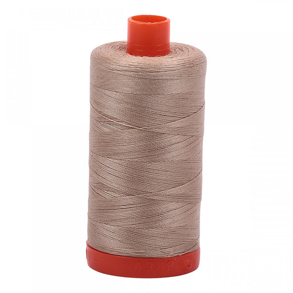 Aurifil Threads, Beige Spools - 50wt - 1,422yd
