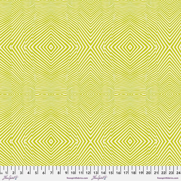 Tula Pink - Moon Garden - Lazy Stripe - Dawn