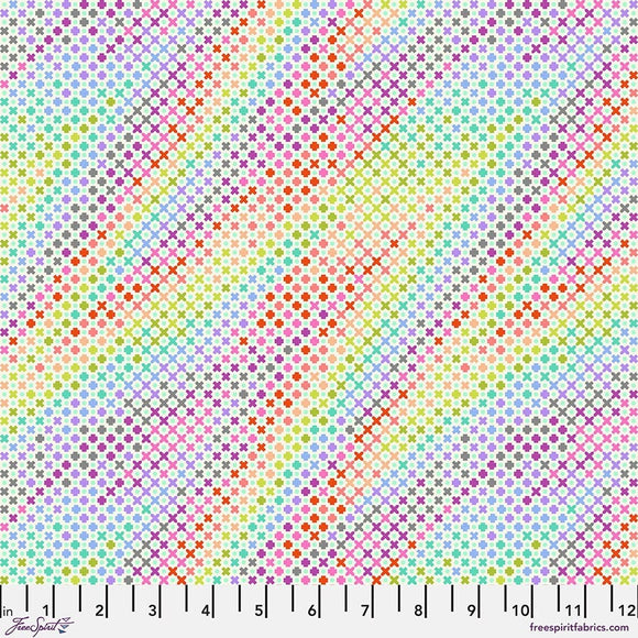 Tula Pink ROAR! || Northern Lights - Mint || Quilting Cotton