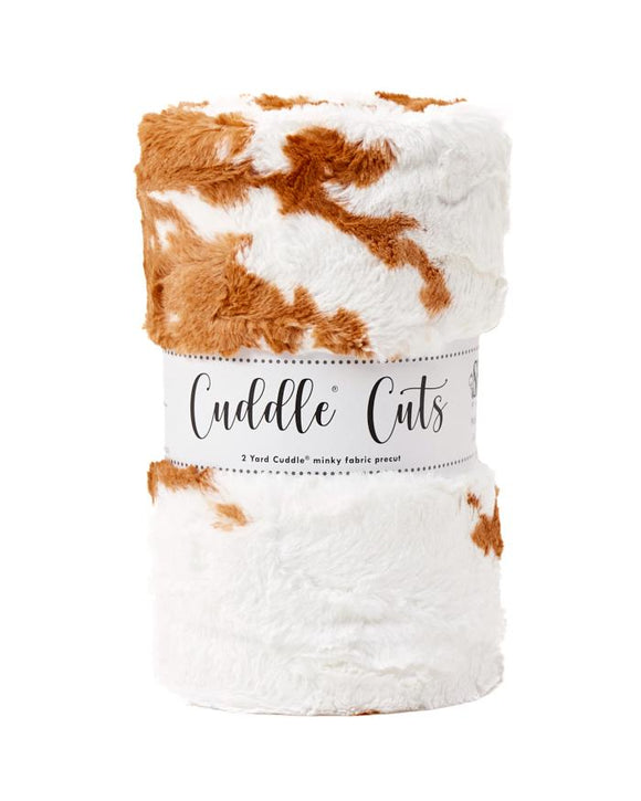2 Yard Luxe Cuddle® Cut Calf Penny || 60" Wide x 72" Long