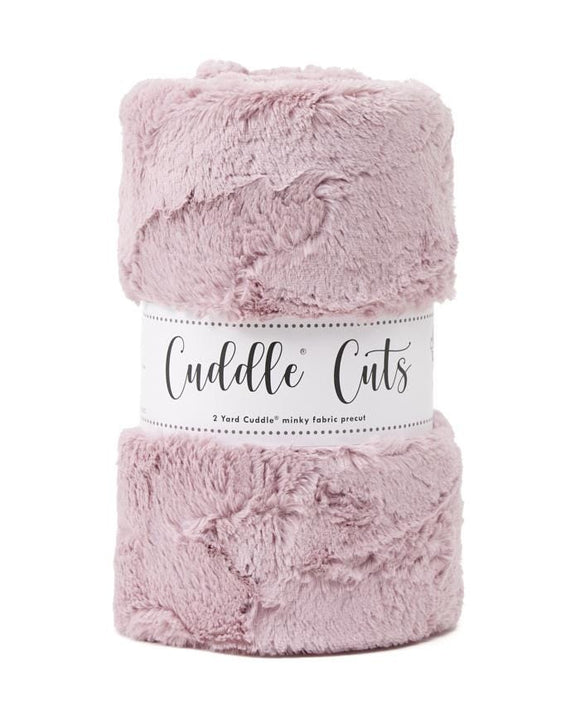 2 Yard Luxe Cuddle® Cut Hide Woodrose || 58/60" Wide x 72" Long