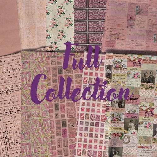 Pink - Tickets || Tim Holtz Palette Monthly Collection || Free Spirit