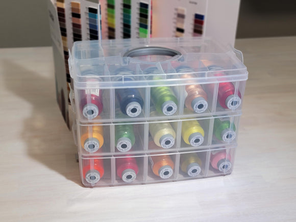 Glide Fruit Cake Thread Kit Collection || Embroidery || Glide 40wt. || Treasured Gifts, LLC Exclusive