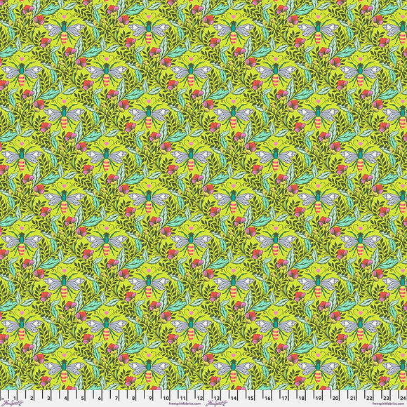 Shake Your Honey Maker - Enchanted || Full Moon Forest II - Tula Pink 50th Fabric Collection || Quilting Cotton