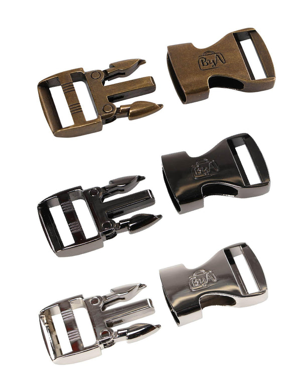ByAnnie Side Release Buckle (Metal) - 1" - Set of One