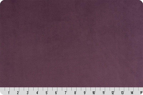 Quilting Cuddle Solid Berry - Meet Me in the Garden Quilting Cuddle® Collection Coordinate - Shannon Fabrics - 43" wide