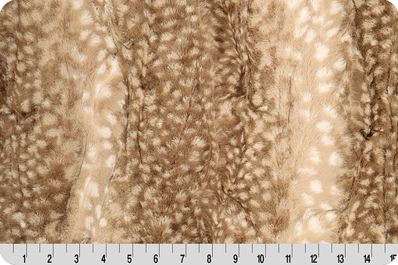 Luxe Cuddle® Fawn Cappuccino - 1 Yard Cut