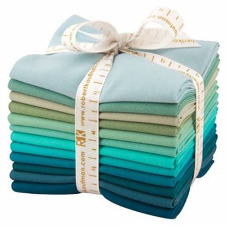 Kona Midnight Oasis, Fat Quarter