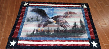 USA Wild Cuddle Quilt Kit