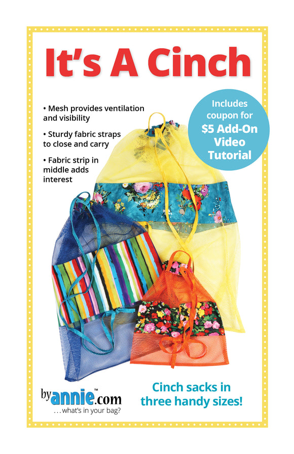 It's a Cinch || ByAnnie Pattern || Add-On Video