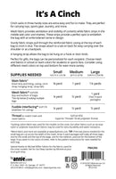 It's a Cinch || ByAnnie Pattern || Add-On Video-2