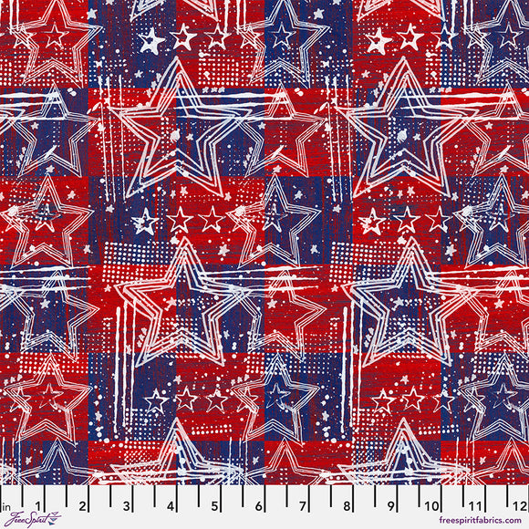 Americana - Fat Quarter Bundle 6 Peces - Katie Pasquini Masopust - Free Spirit Fabrics
