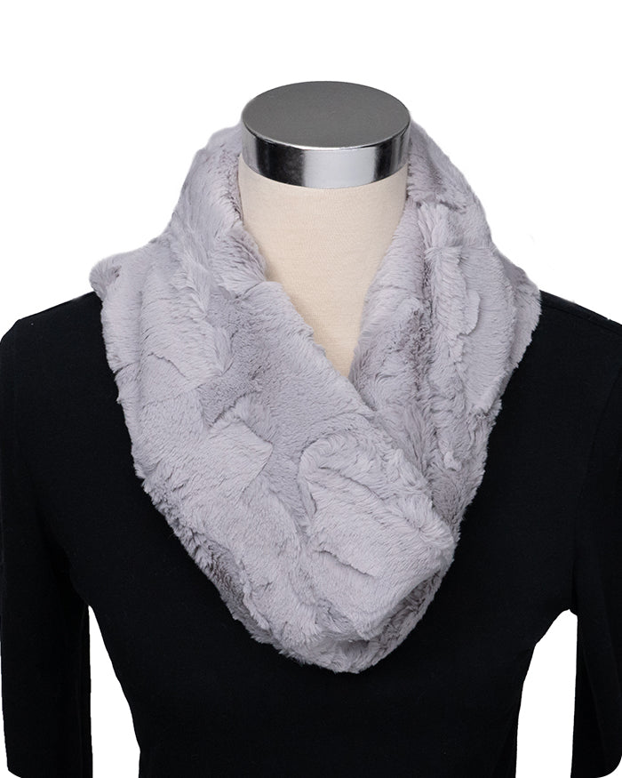 Finished Infinity Scarf Cuddle® Silver