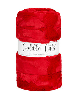 2 Yard Luxe Cuddle® Cut Hide Cardinal