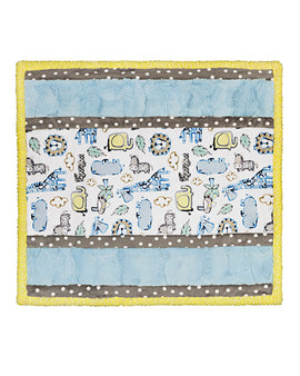 Cuddle® Kit - Wee One - Lion Around Blue || Minky Baby Blanket || Shower Gift