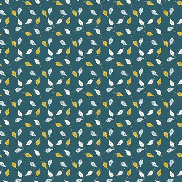 Animal Alphabet - Blue Leaf