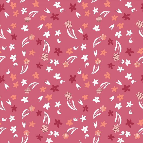 Animal Alphabet - Pink Leaf