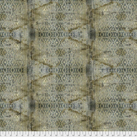 Tim Holtz || Stained Damask - Neutral || Abandonded || Eclectic Elements || Free Spirit || Modern Fabric