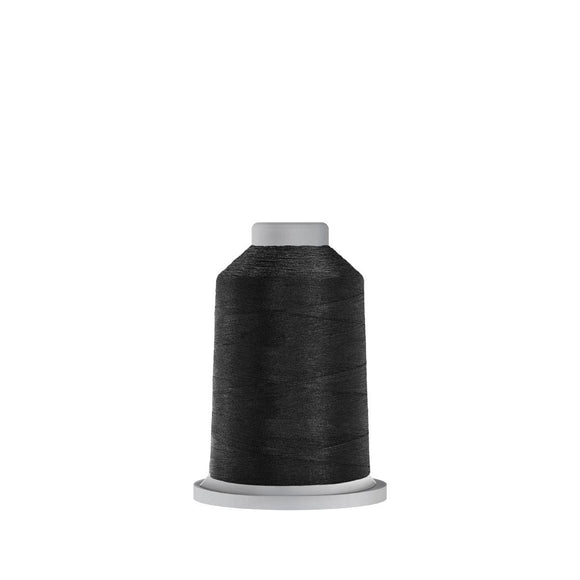 GLIDE Thread Black #11001 1,000M/1,100YDS per spool Trilobal Polyester with high sheen