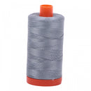 Aurifil Threads, Black and White Spools - 50wt - 1,422yd