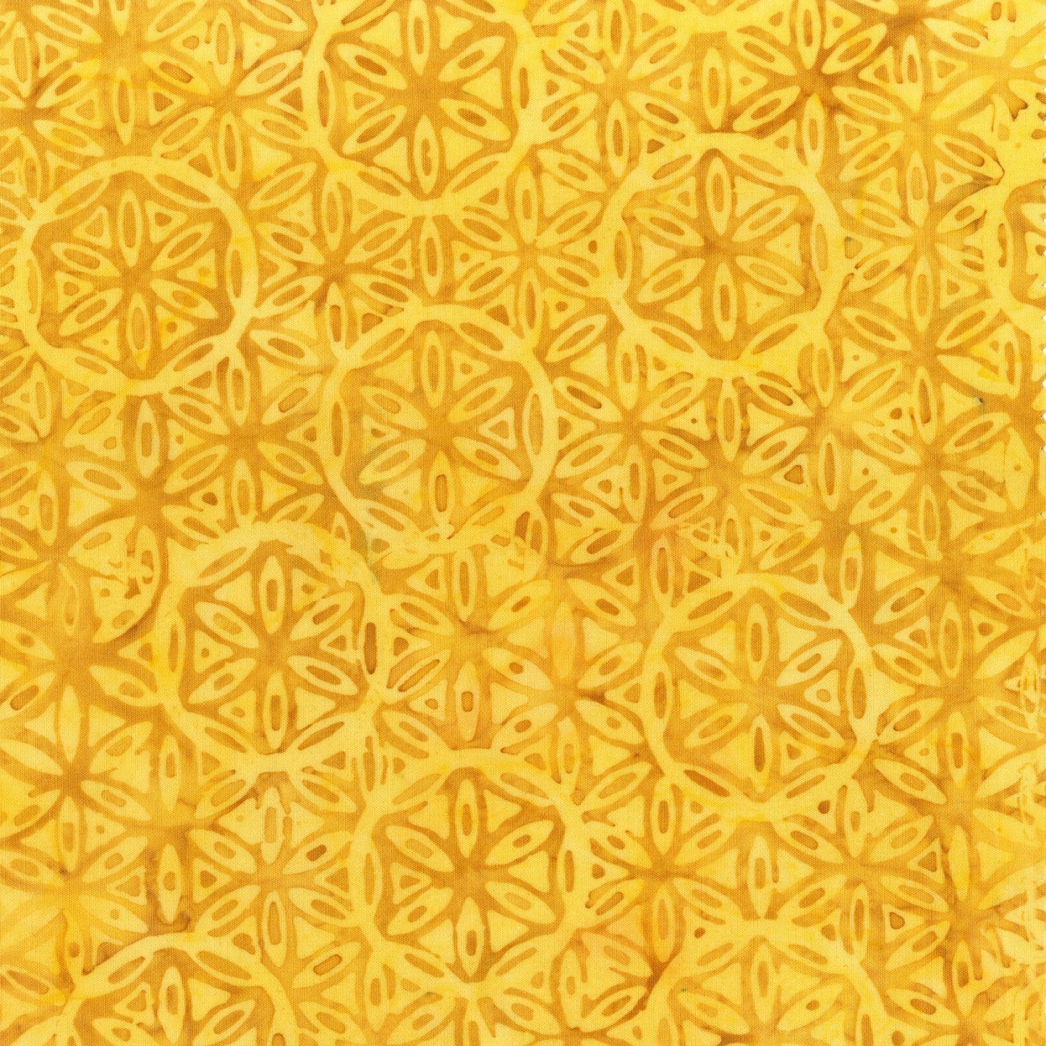 Yellow Medallion Batik || Peacock || Anthology