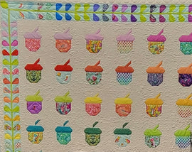 Tula Pink Quilt Kit - Tiny Beasts - Nutty - Free Spirit Fabric - Fussy Cut