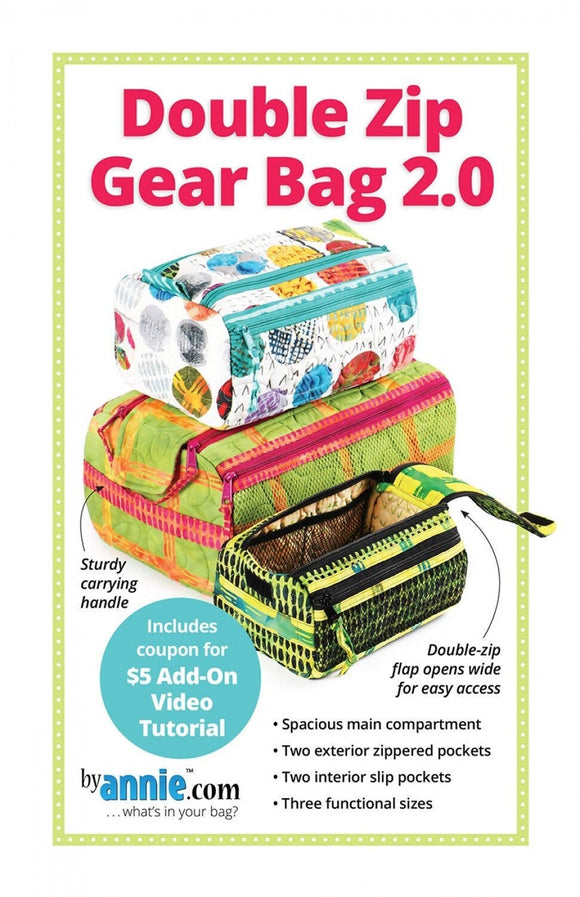 Double Zip Gear Bags 2.0