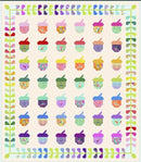 Tula Pink Quilt Kit - Tiny Beasts - Nutty - Free Spirit Fabric - Fussy Cut