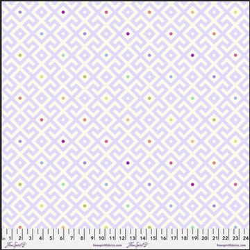 108" Mama Geo - Dusk || Moon Garden Tula Pink || Wide Back || Quilt Backing || Maze || Large Scale