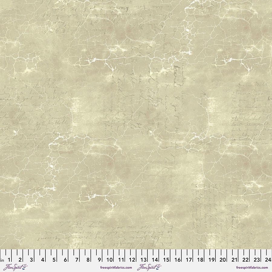 Tim Holtz || Cracked Shadow - Quartz || Free Spirit || Modern Fabric