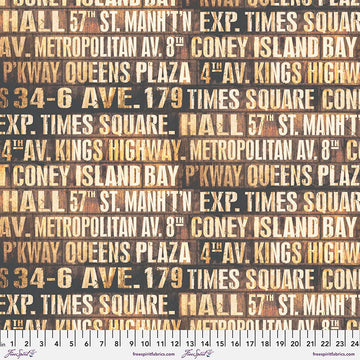 Tim Holtz Canvas || Subway Signs - Neutral || Embark || Free Spirit || Modern Fabric