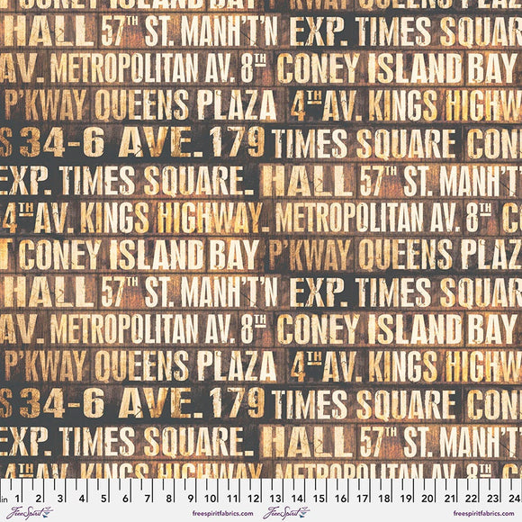 Tim Holtz Canvas || Subway Signs - Neutral || Embark || Free Spirit || Modern Fabric