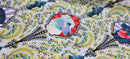 Tula Pink - Puppy Dog Eyes - Bluebell - Metalics Besties from Free Spirit Fabrics