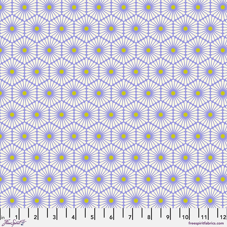 Tula Pink - Daisy Chain - Bluebell - Besties from Free Spirit Fabrics