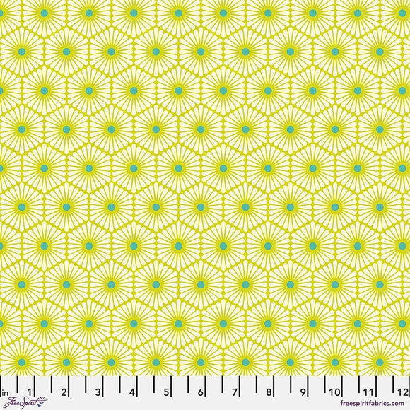 Tula Pink - Daisy Chain - Clover - Besties from Free Spirit Fabrics