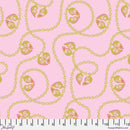 Tula Pink - Lil Charmer - Blossom - Metallic Besties from Free Spirit Fabrics