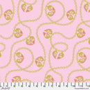 Tula Pink - Lil Charmer - Blossom - Metallic Besties from Free Spirit Fabrics