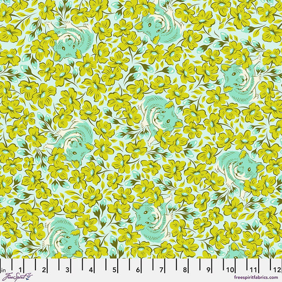 Tula Pink - Chubby Cheeks - Clover - Besties from Free Spirit Fabrics