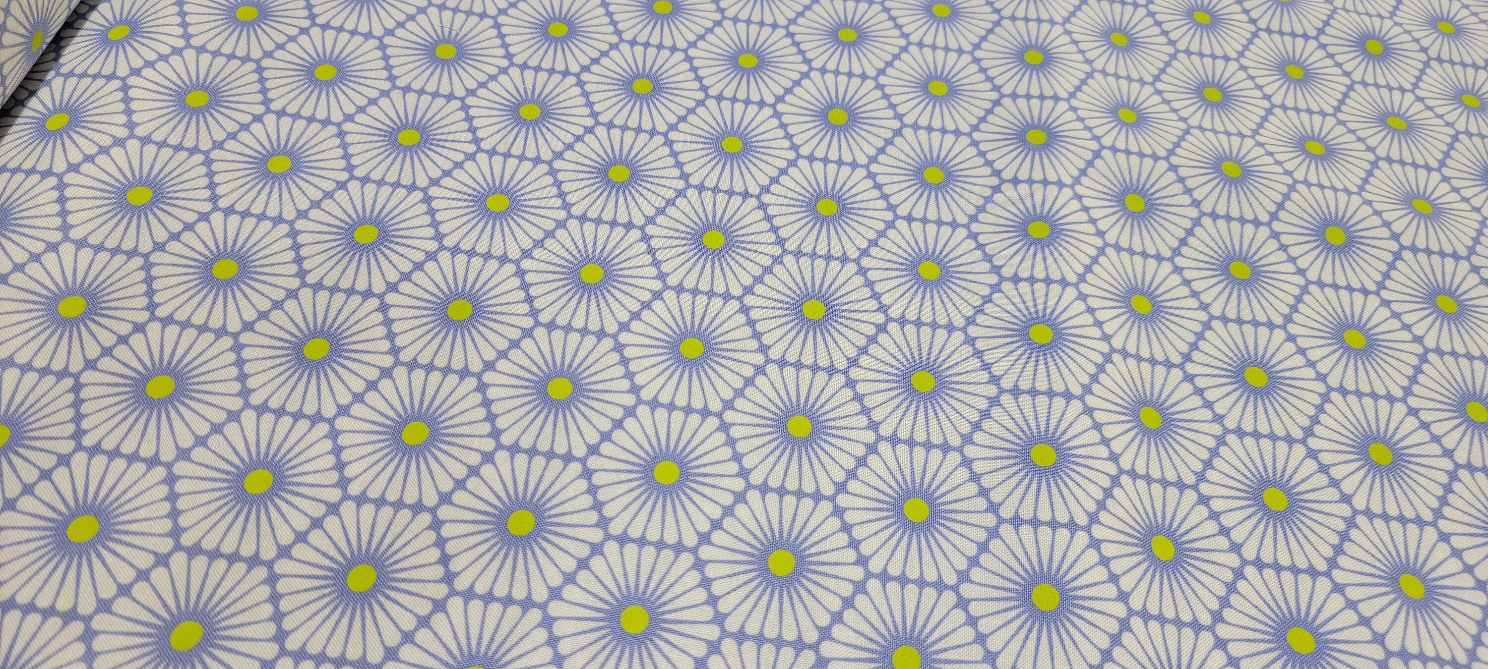 Tula Pink - Daisy Chain - Bluebell - Besties from Free Spirit Fabrics