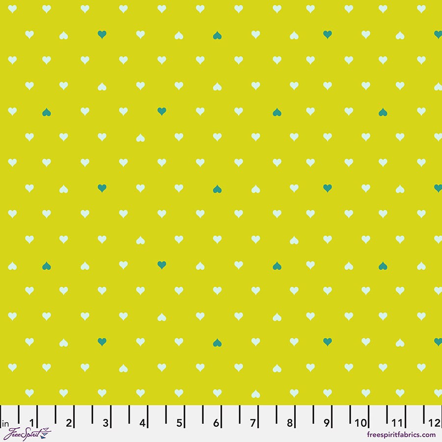 Tula Pink - Unconditional Love - Clover - Besties from Free Spirit Fabrics