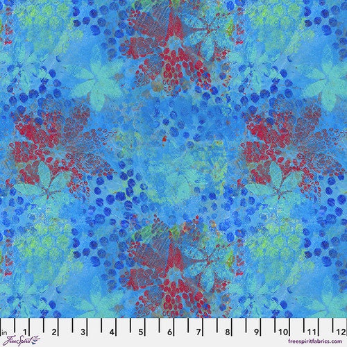 Flowery - Blue || Butterfly Fields || Free Spirit
