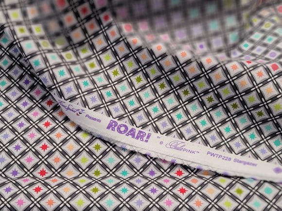 Tula Pink ROAR! || Stargazer - Storm || Quilting Cotton