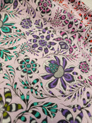 Tula Pink ROAR! || Wild Vine - Blush || ROAR! || Quilting Cotton