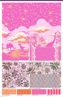 Tula Pink ROAR! || Wild Vine - Blush || ROAR! || Quilting Cotton