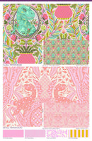 Tula Pink ROAR! || Gift Rapt - Blush || Quilting Cotton