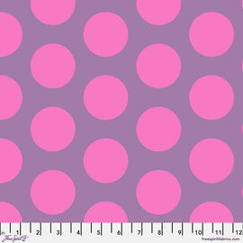 Tula Pink ROAR! || Dinosaur Eggs - Mist (2 1/4" wide "Eggs") || Quilting Cotton