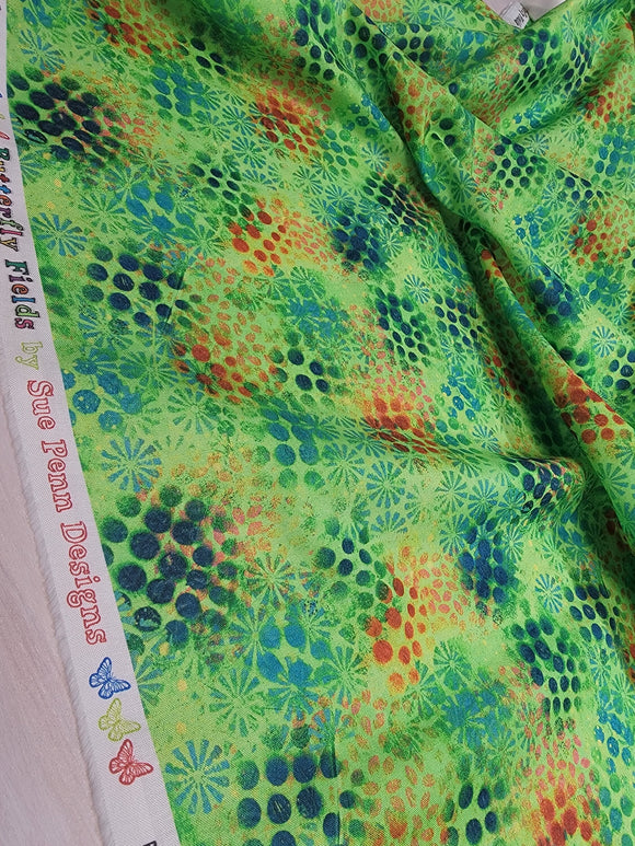 Spotty - Lime || Butterfly Fields || Free Spirit