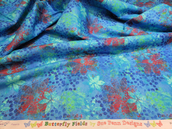 Flowery - Blue || Butterfly Fields || Free Spirit