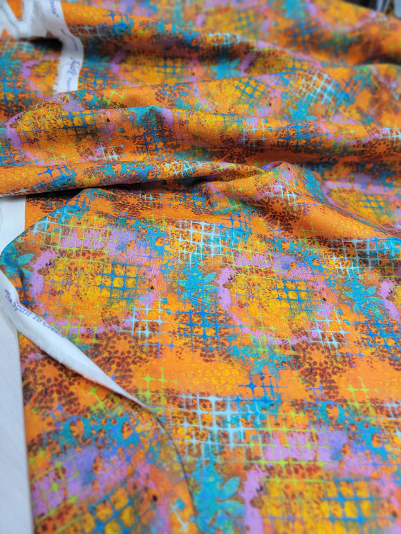 Crosshatch - Orange || Butterfly Fields || Free Spirit